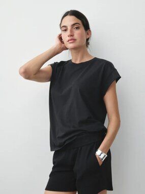 AYR The Supercool Tee in Black Size Small